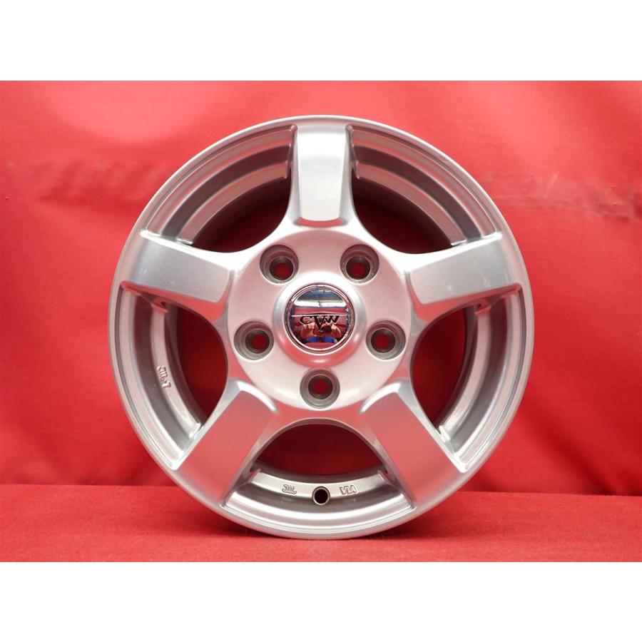 TWS CVW-01 中古品 アルミホイール 4本 5J 13インチ PCD114.3 5穴 +50