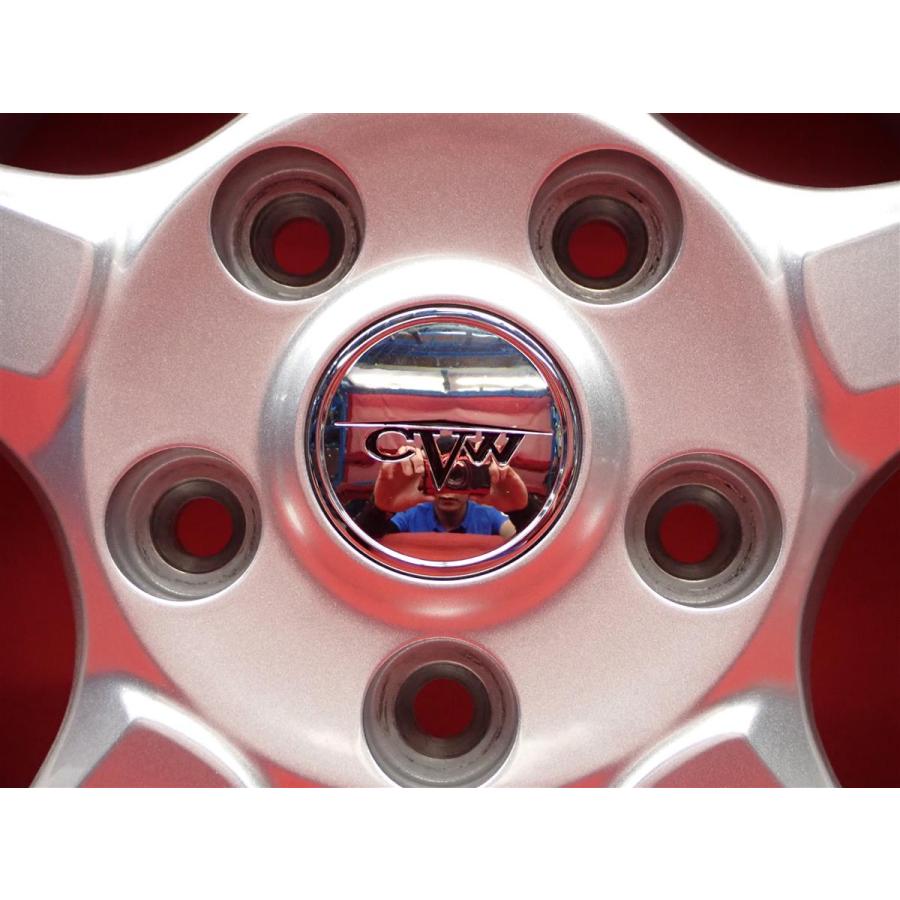 TWS CVW-01 中古品 アルミホイール 4本 5J 13インチ PCD114.3 5穴 +50