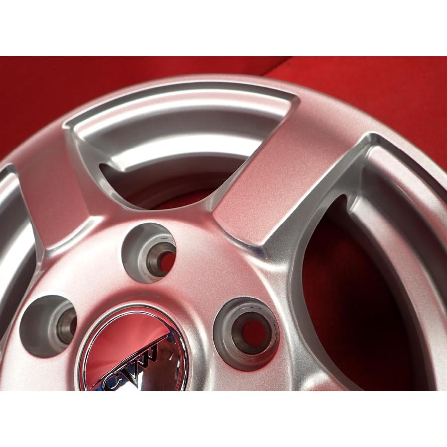 TWS CVW-01 中古品 アルミホイール 4本 5J 13インチ PCD114.3 5穴 +50