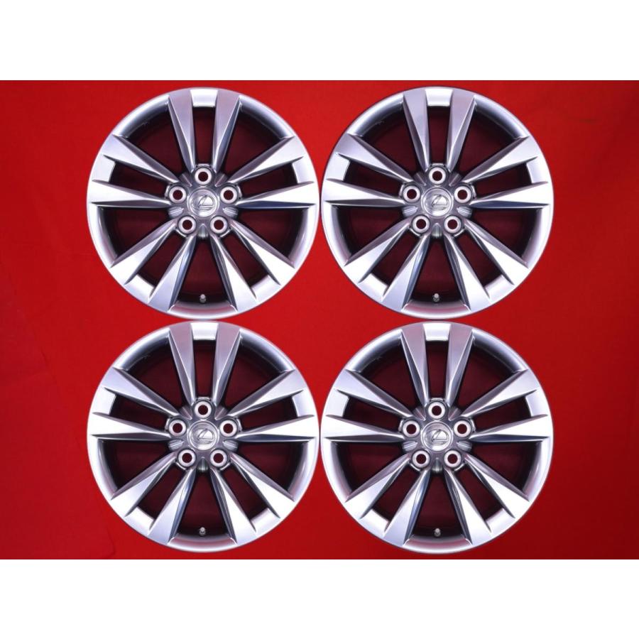 LEXUS レクサス LS460 version L 後期 純正 中古品 アルミホイール 4本