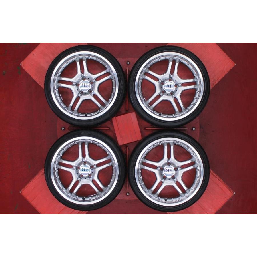 タイヤ付き未使用ホイール 4本セット 5スポークタイプ 3PT 19x8  