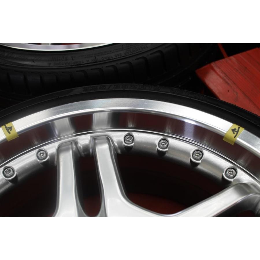 タイヤ付き未使用ホイール 4本セット 5スポークタイプ 3PT 19x8.5J