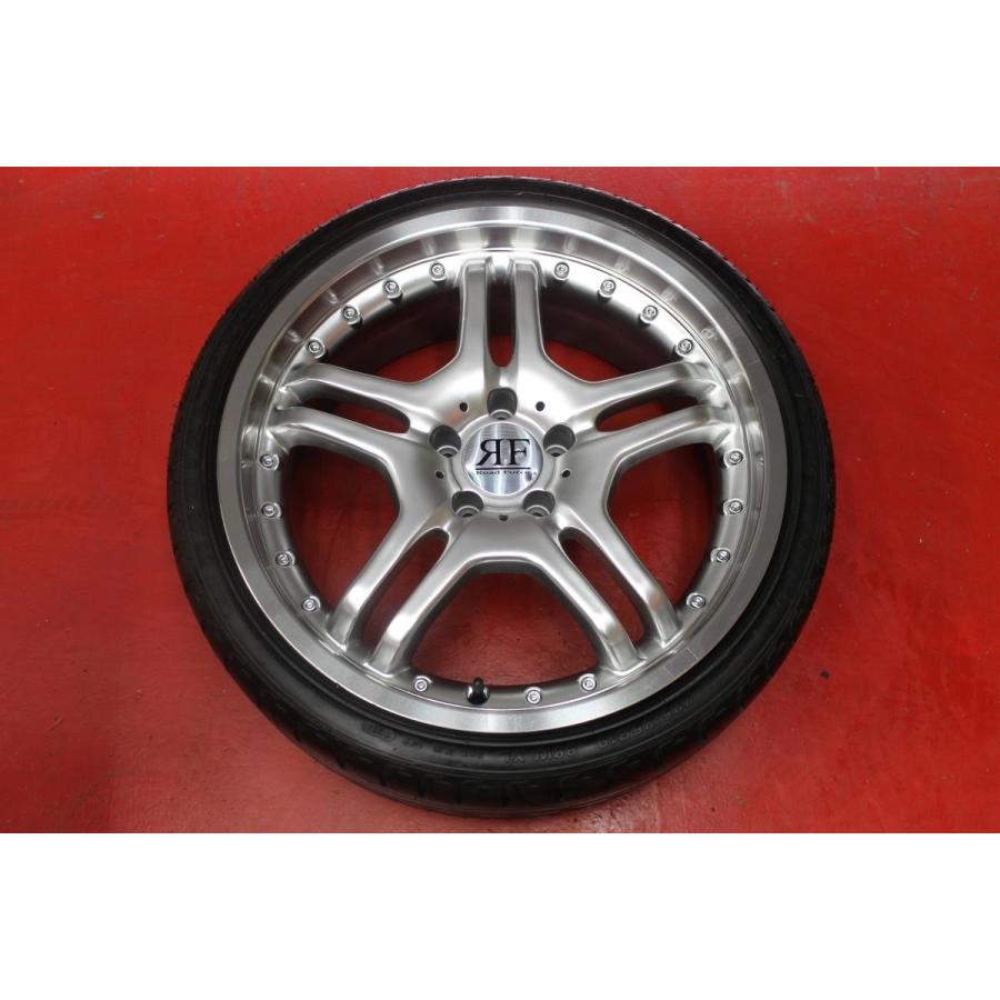 タイヤ付き未使用ホイール 4本セット 5スポークタイプ 3PT 19x8.5J