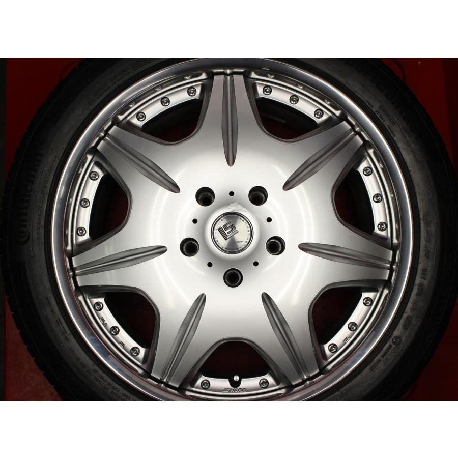 ADVAN TC-4 18インチ 9.5J +45 PCD100 5H WORK LS CHIAREZZA キアレッツァ SUV 9.5J 22インチ PCD150 5穴 +50