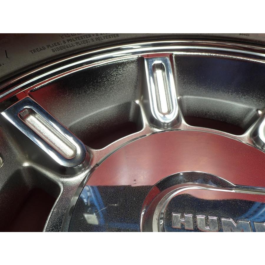 5本 HUMMER ハマー H2 純正 中古ホイール 8.5J 17インチ PCD165 8穴 +
