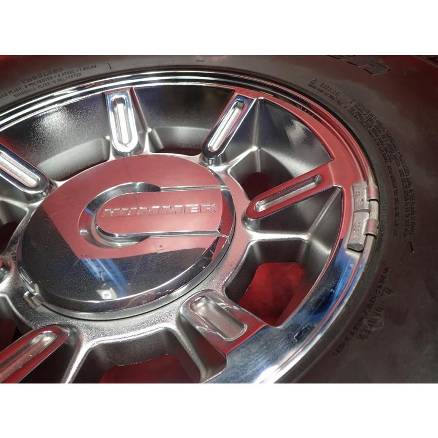 5本 HUMMER ハマー H2 純正 中古ホイール 8.5J 17インチ PCD165 8穴 +