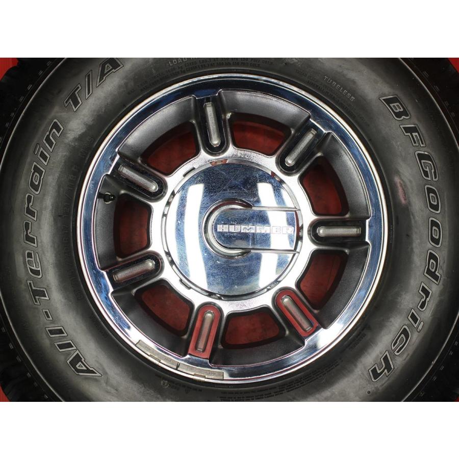 5本 HUMMER ハマー H2 純正 中古ホイール 8.5J 17インチ PCD165 8穴 +