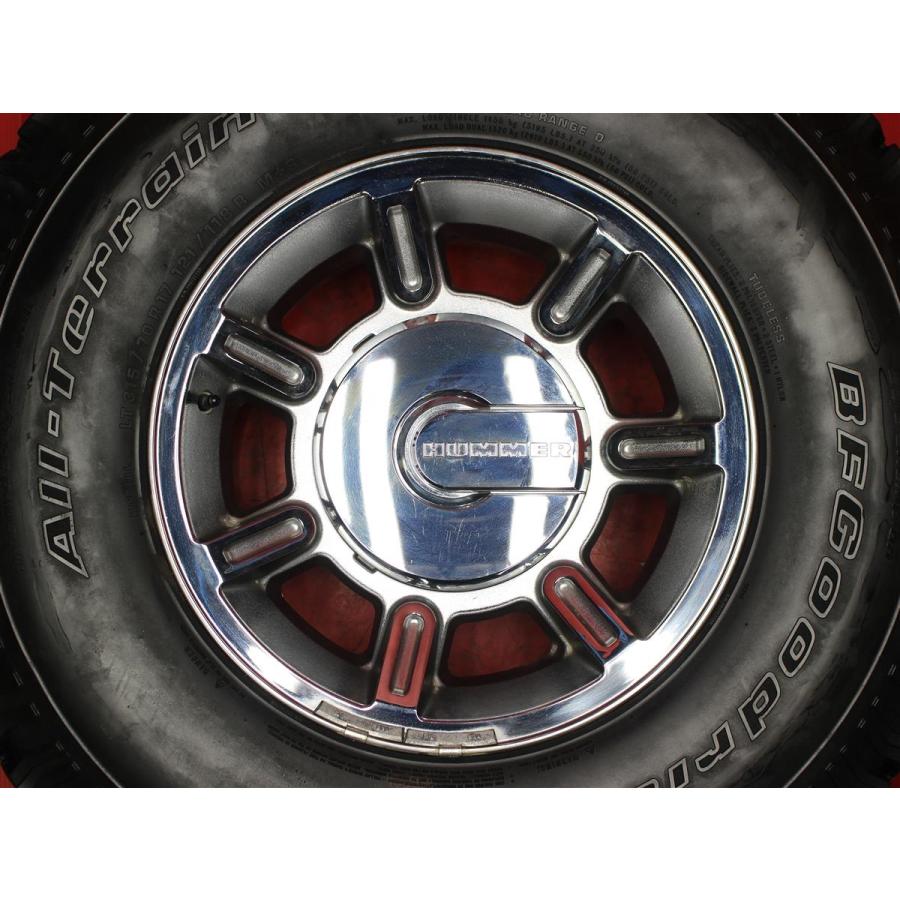 5本 HUMMER ハマー H2 純正 中古ホイール 8.5J 17インチ PCD165 8穴 +