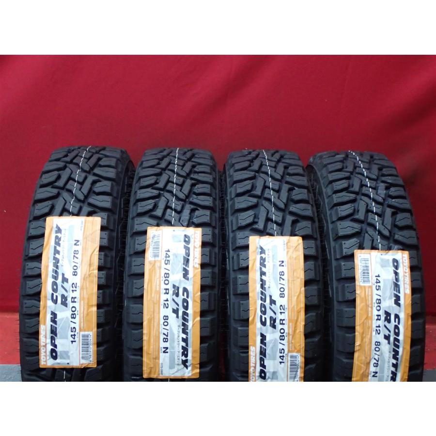 新品 タイヤ付 TTAスチール RED&BLUEライン有 4J 12インチ PCD100 4穴