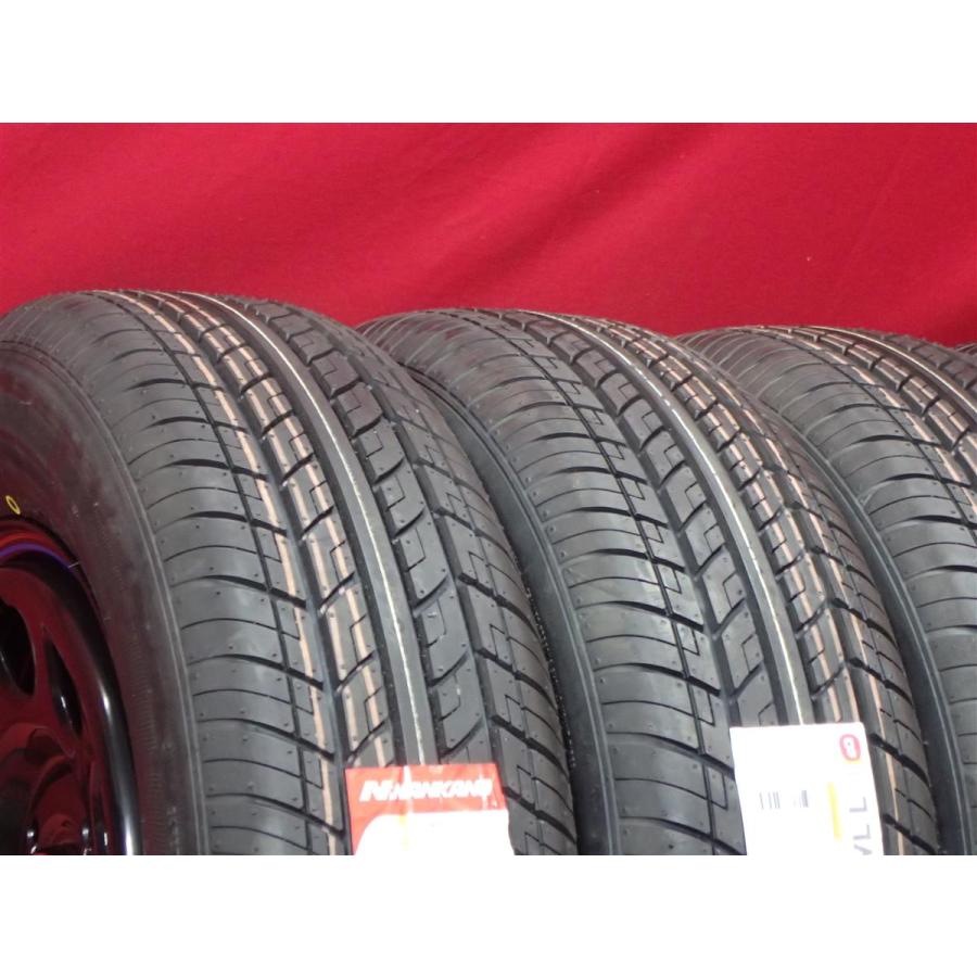 新品タイヤ付 4本 TTD RED&BLUEライン有 5J 14インチ PCD114.3 4穴 +38