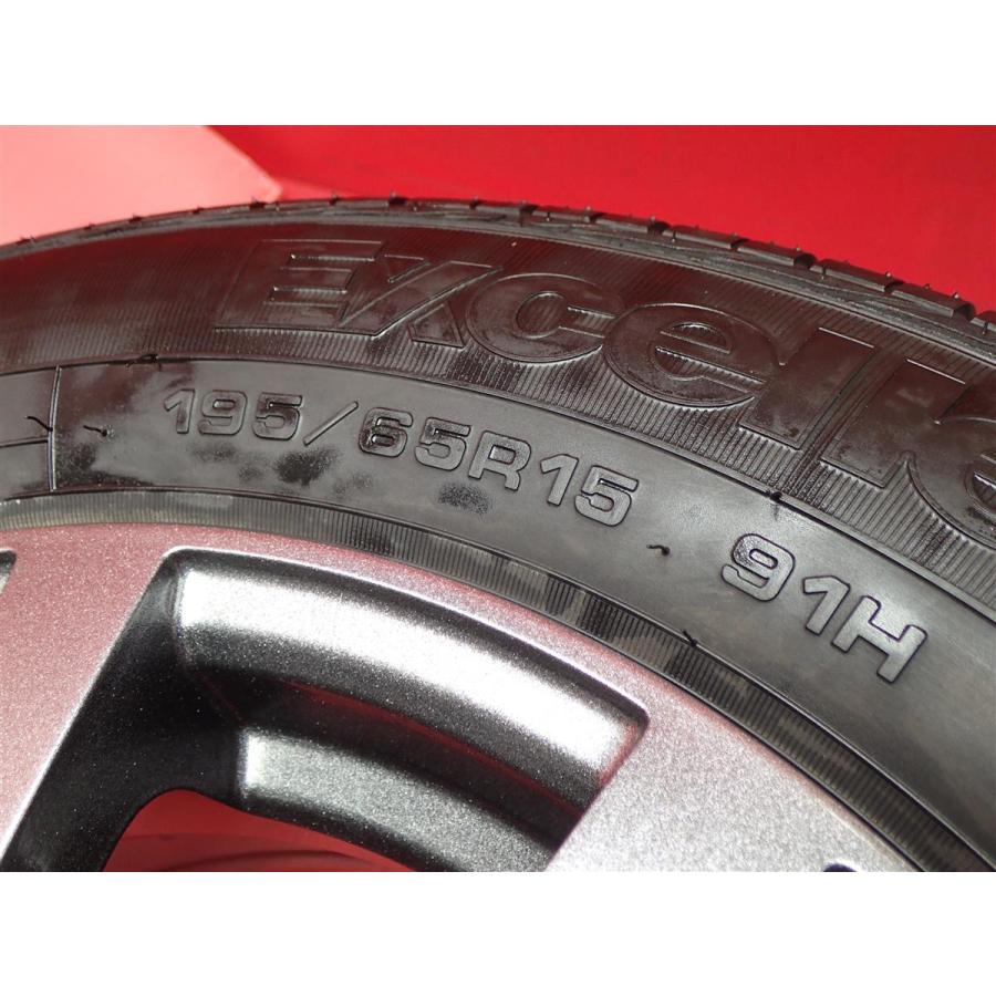 Exceeder エクシーダー EX10 6J-15 PCD100 5穴 +43 ハブ67 + グッドイヤー エクセレンス [ 195/65R15 ] 9.5/9分山 プリウス 等へ tw15｜taiheishopping｜02