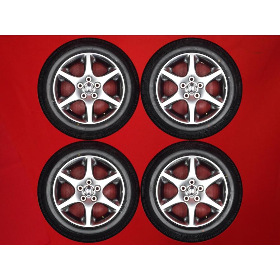 新車取外し16インチ スチールホイール 2本 ② / 4本中 新車外し?! 極上品 アリスト JZS160 後期 純正 7.5J 16インチ PCD114.3
