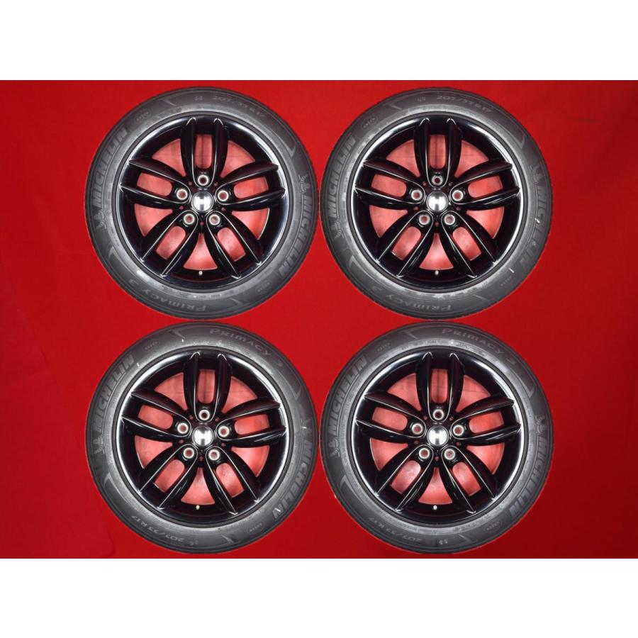 ミニクーパーミシュランタイヤホイル4本セット205/55R17