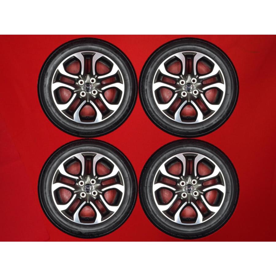 マツダ純正ホイール　デミオDJ5 XDツーリング16インチのタイヤの4本セット デミオ DJ5 XD Touring / Mid Century 純正 5.5J 16インチ PCD100 4穴