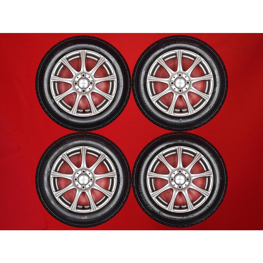 15㌅アルミホイール(D.O.S. MODICA )と15㌅タイヤ(BRIDGESTONE ECOPIA  EP150)のセット × 4本 D.O.S Modica モディカ 5.5J 15インチ PCD100 4穴 +42 ハブ73 +
