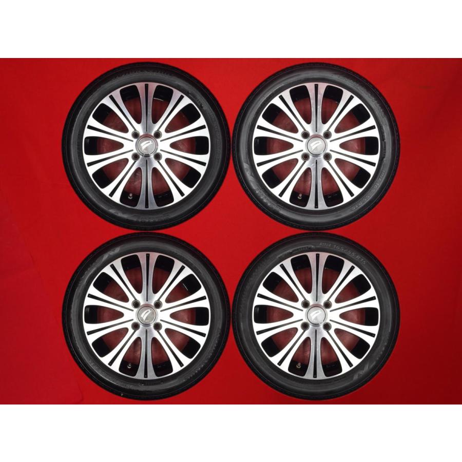 BEO ar. NT-10 5J 15インチ PCD100 4穴 +45 ハブ73 ブリヂストン  