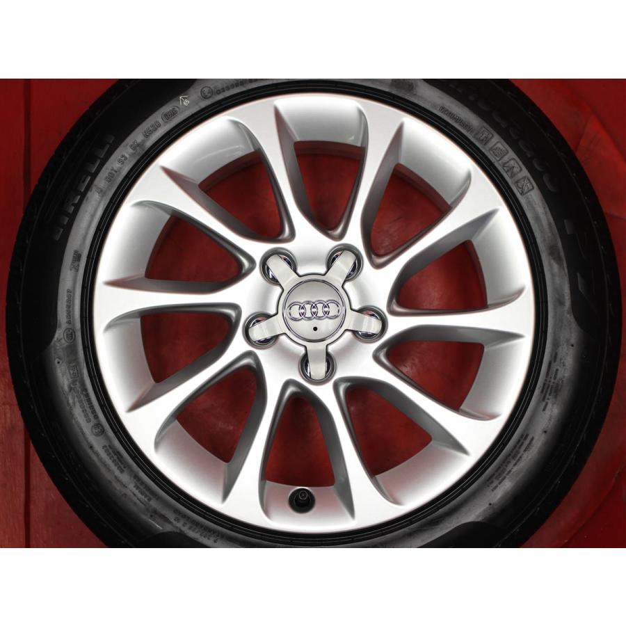 アウディ A3 8V 純正 6.5J 16インチ PCD112 5穴 +46 ハブ57 ピレリ
