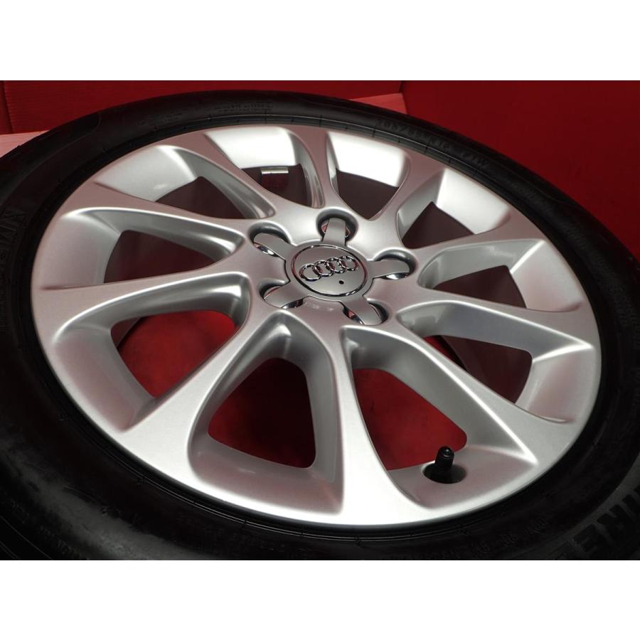 アウディ A3 8V 純正 6.5J 16インチ PCD112 5穴 +46 ハブ57 ピレリ