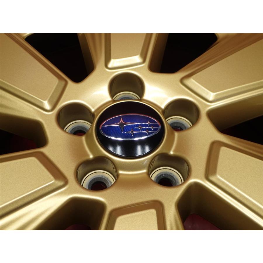ゴールド 再塗装品 フォレスター SJ5 後期 純正 7J 17インチ PCD100 5 