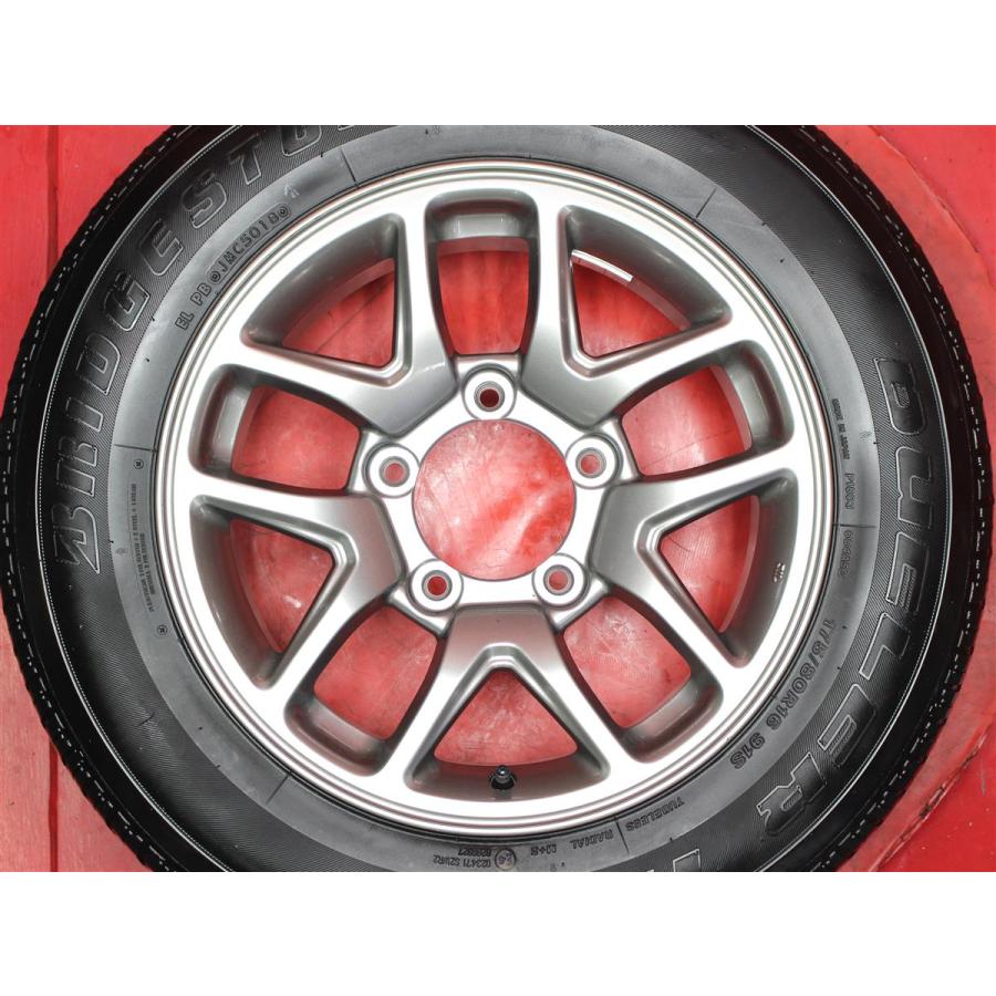 ジムニー JB64W 純正 5.5J 16インチ PCD139.7 6穴 +22 ハブ110
