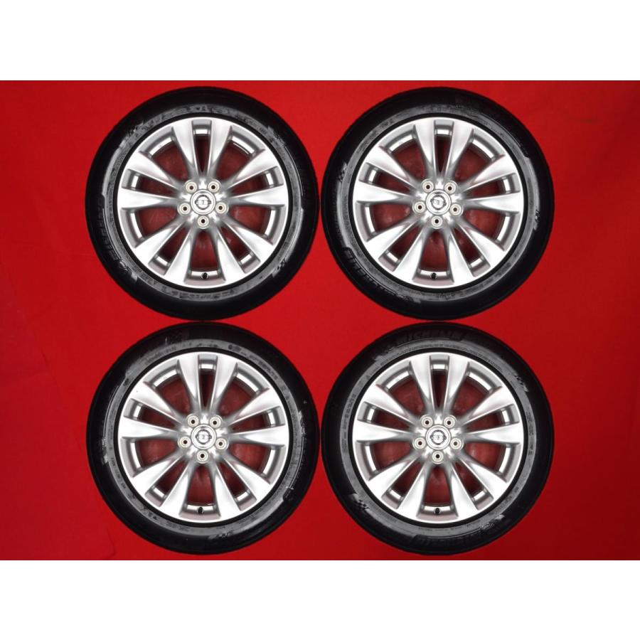 フーガ Y51 純正 8J 18インチ PCD114.3 5穴 +43 ハブ径66 ミシュラン