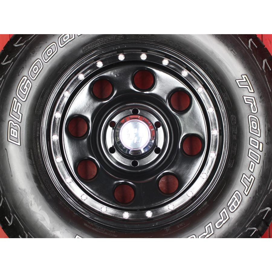 新品 タイヤ付 TT4II スチール ビードロック 8J 17インチ PCD139.7 6穴 
