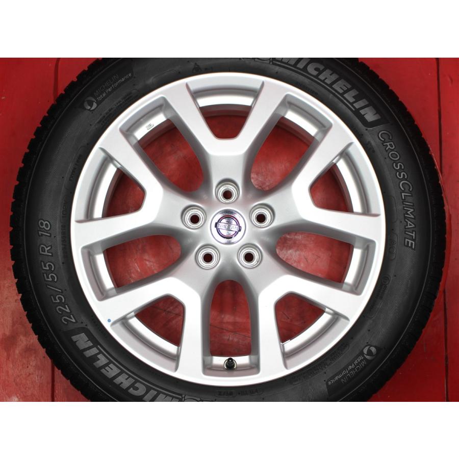 オールシーズン タイヤ付 エクストレイル T31 純正 7J 18インチ PCD114