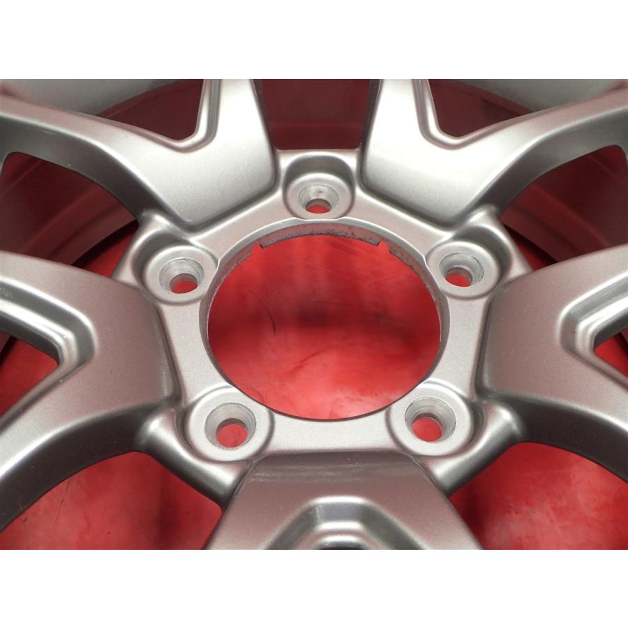 タイヤ付 ジムニー JB64W 純正 5.5J 16インチ PCD139.7 6穴 +22 ハブ径110 ブリヂストン デューラー A/T001 175/80R16 7.5分山 tw16_7