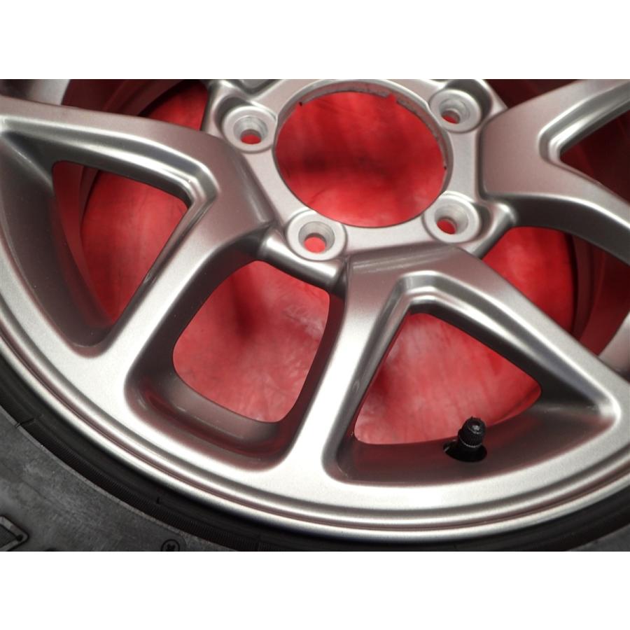 タイヤ付 ジムニー JB64W 純正 5.5J 16インチ PCD139.7 6穴 +22 ハブ径110 ブリヂストン デューラー A/T001 175/80R16 7.5分山 tw16_9