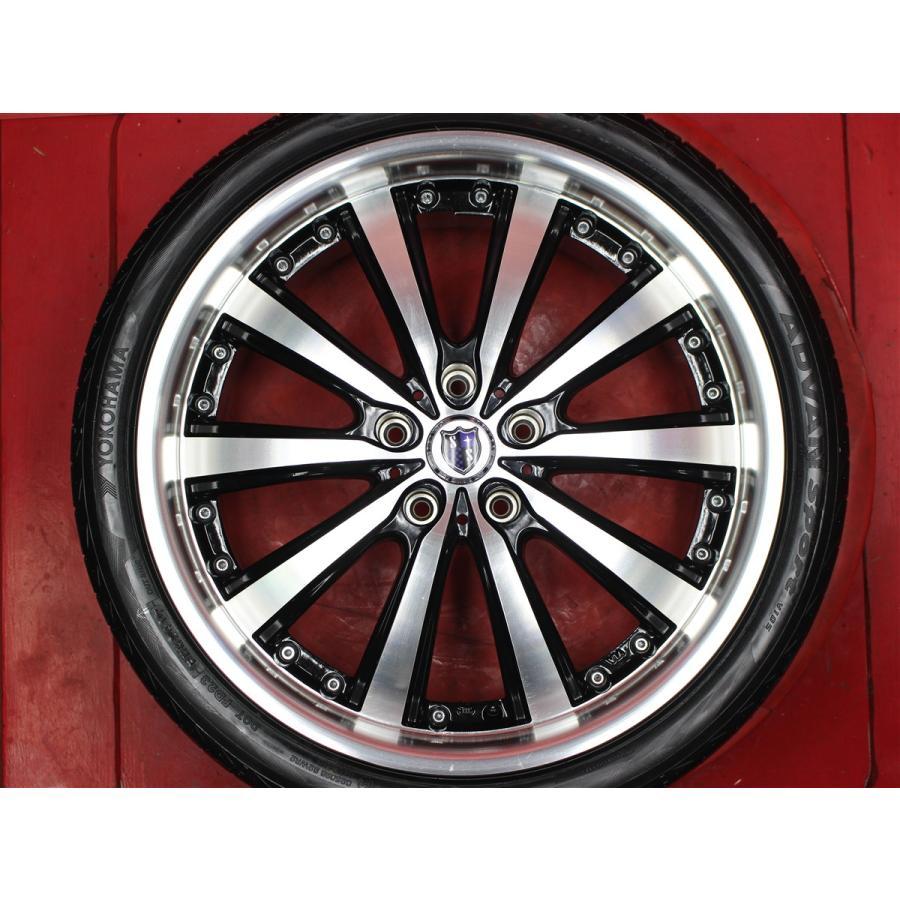タイヤ付 シュタイナー VS5 8J 19インチ PCD114.3 5穴 +38 ハブ73