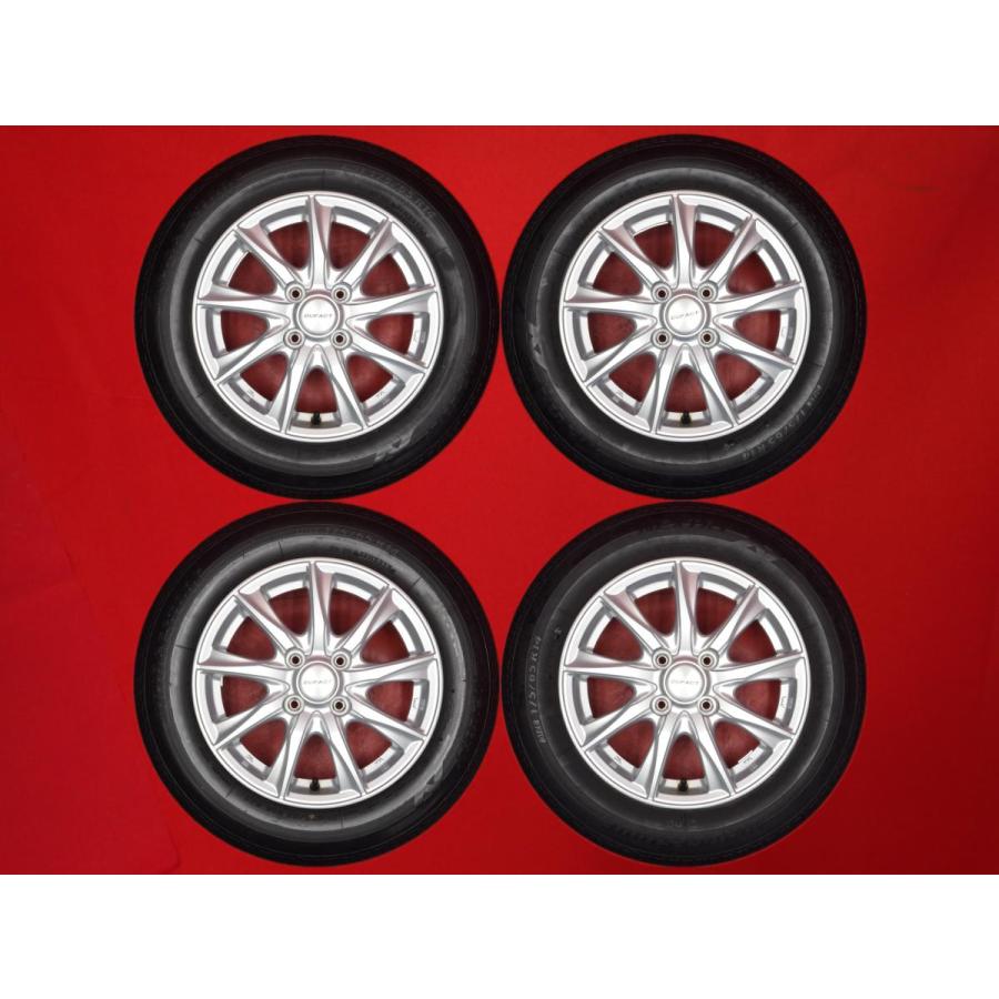 良山 タイヤ付 DUFACT デュファクト DT9 5.5J 14インチ PCD100 4穴 +42 
