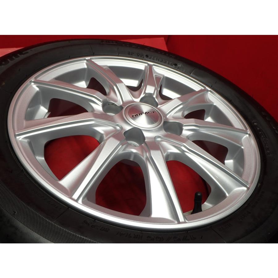 良山 タイヤ付 DUFACT デュファクト DT9 5.5J 14インチ PCD100 4穴 +42 