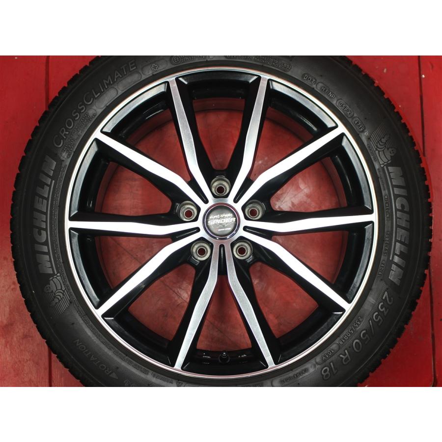 オールシーズン タイヤ付 EuroSpeed SPIDER X 8J 18インチ PCD114.3 5