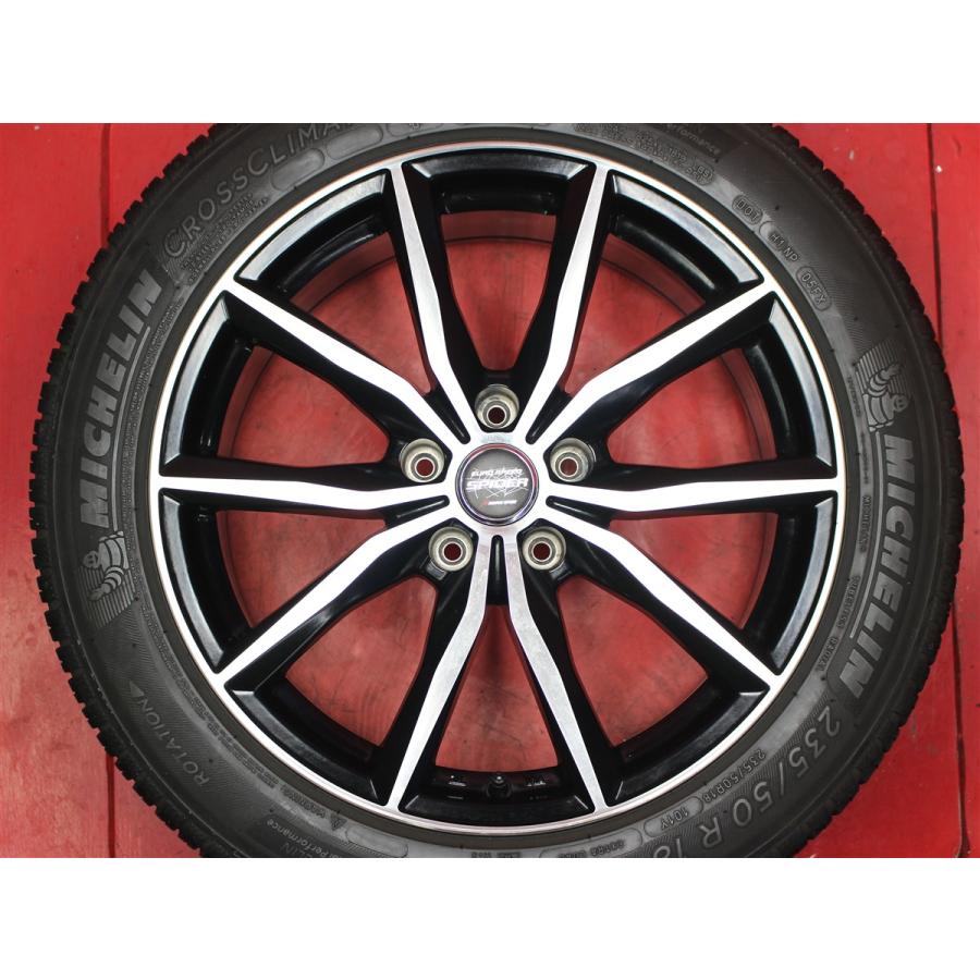オールシーズン タイヤ付 EuroSpeed SPIDER X 8J 18インチ PCD114.3 5