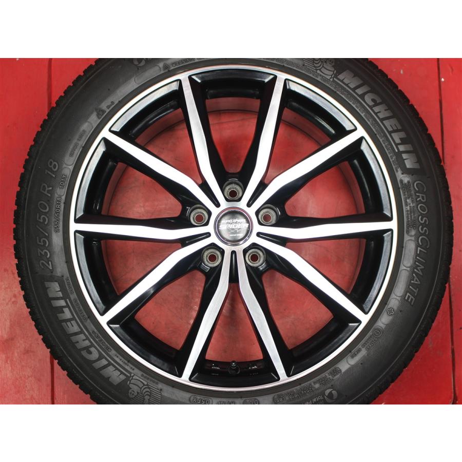 オールシーズン タイヤ付 EuroSpeed SPIDER X 8J 18インチ PCD114.3 5