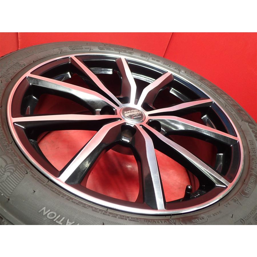 オールシーズン タイヤ付 EuroSpeed SPIDER X 8J 18インチ PCD114.3 5