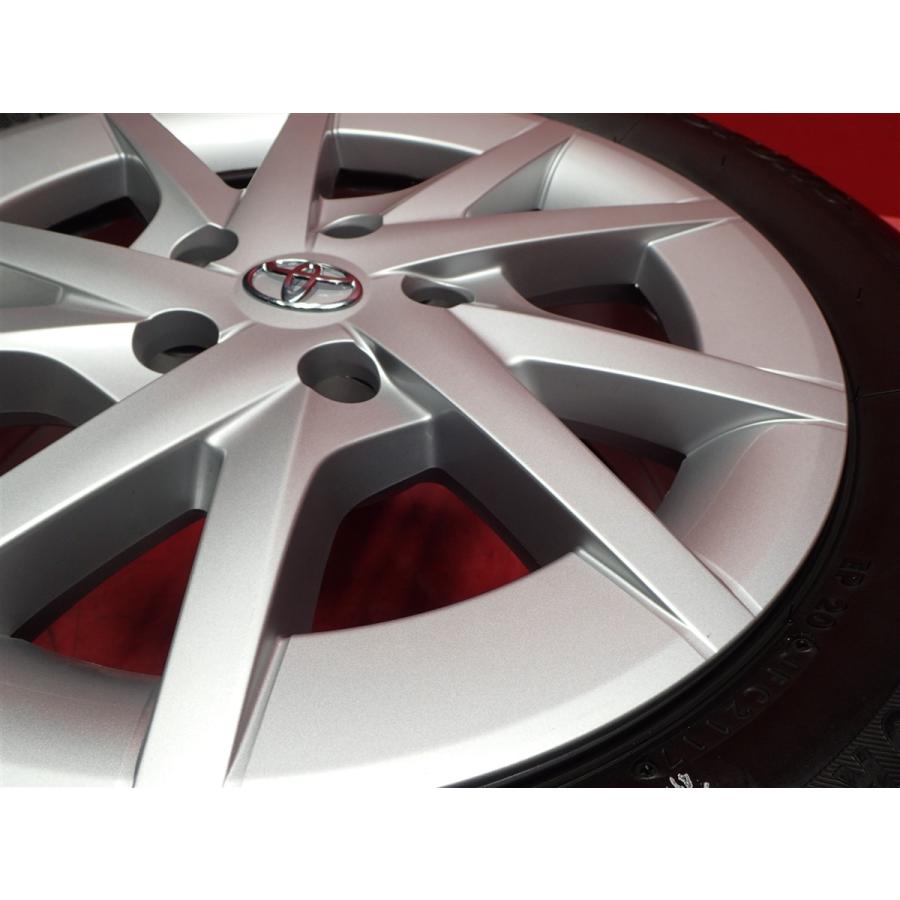 良山 タイヤ付 プリウスα 純正 6.5J 16インチ PCD114.3 5穴 +39 ハブ60 