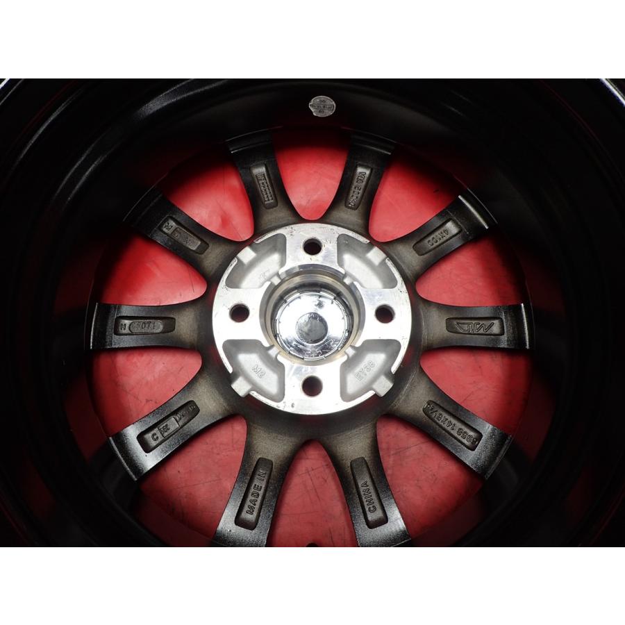 タイヤ付 EuroSpeed ユーロスピード G10 5.5J 14インチ PCD100 4穴 +38 ハブ67 ダンロップ エナセーブ C300+ 165/65R14 ルーミー 等へ tw14_14