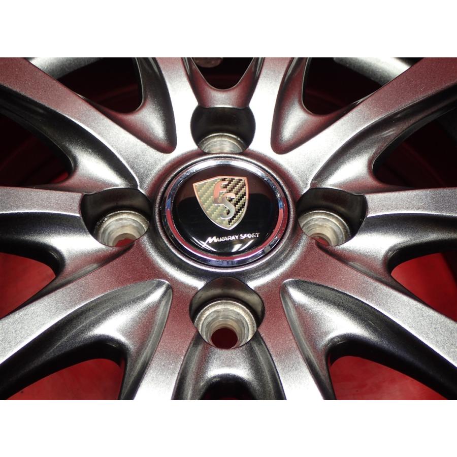 タイヤ付 EuroSpeed ユーロスピード G10 5.5J 14インチ PCD100 4穴 +38 ハブ67 ダンロップ エナセーブ C300+ 165/65R14 ルーミー 等へ tw14_7