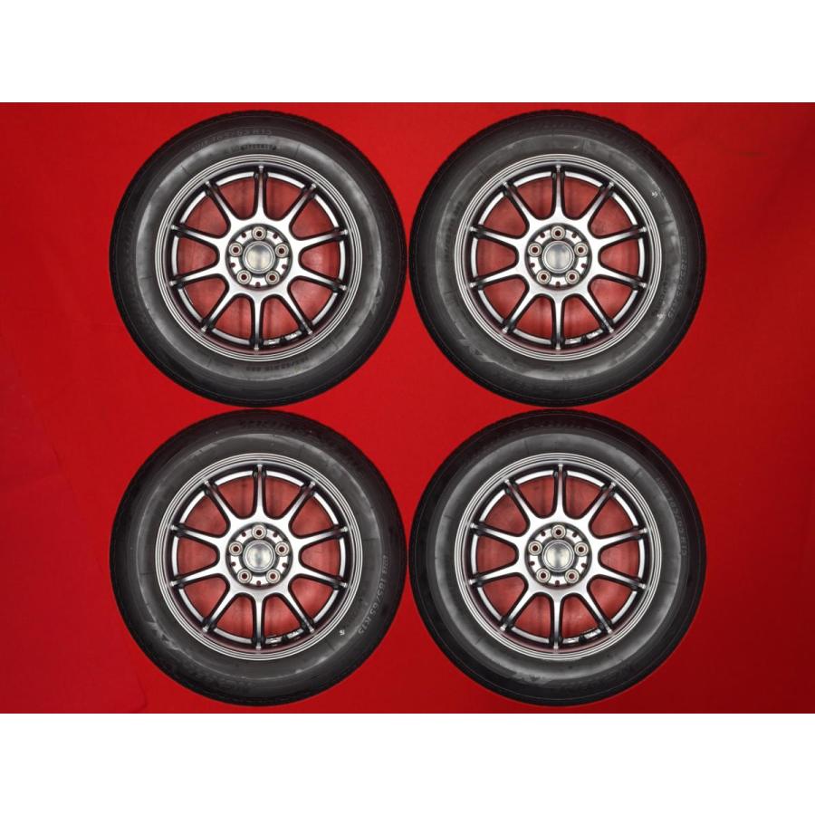 タイヤ付 V EMOTION 10スポーク 6J 15インチ PCD100 5穴 +45 ハブ67 