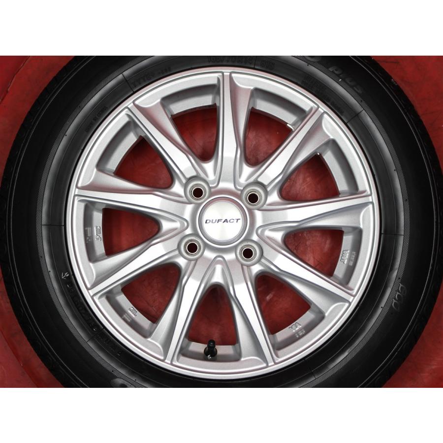 CA168 DUFACT アルミホイール 14インチ DUFACT デュファクト DT9 5J 14インチ PCD100 4穴 +39 ハブ73 トーヨー