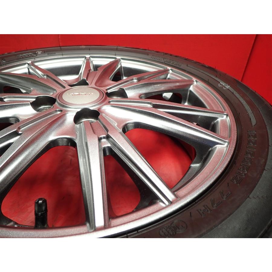 タイヤ付 VELVA KEVIN 4.5J 15インチ PCD100 4穴 +45 ハブ73