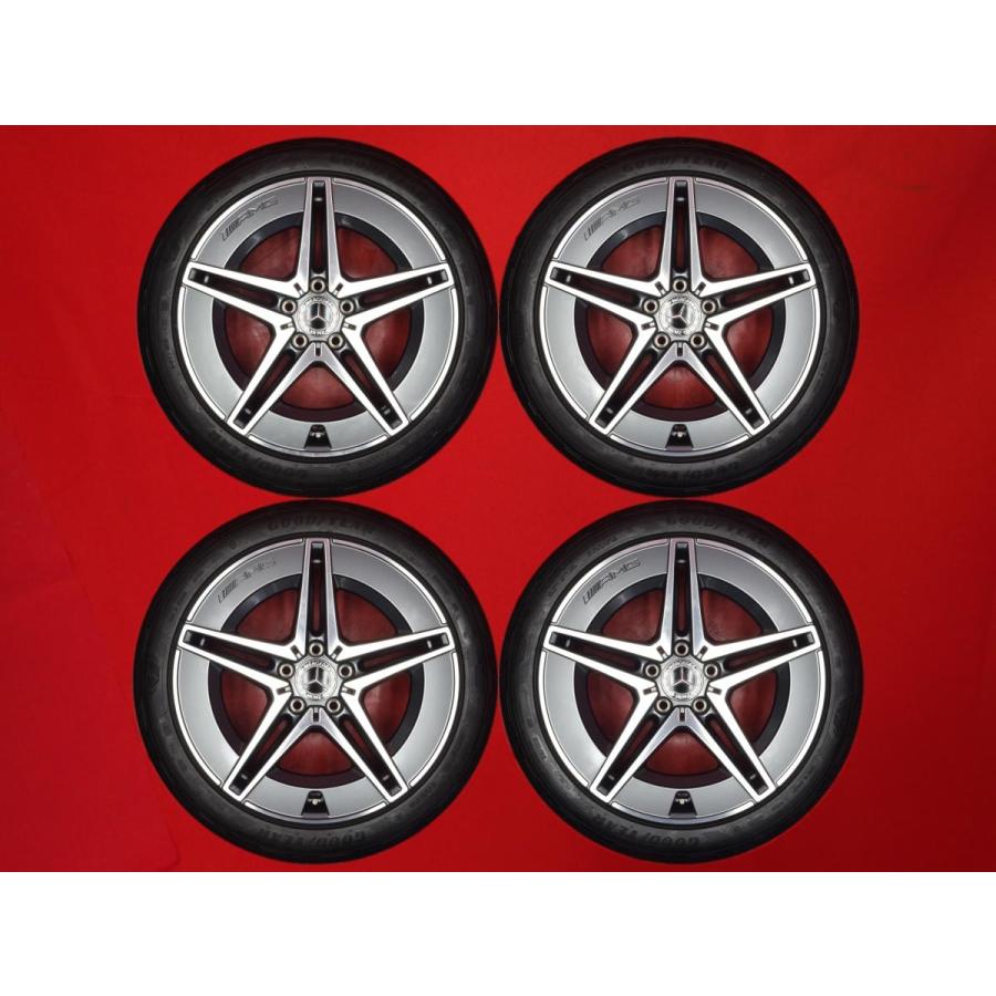 美品！メルセデスベンツAMG 純正アルミホイール　W206 8.5j-18 タイヤ付 ベンツ Cクラス W206 純正 AMG 7.5/8.5J 18インチ PCD1125穴