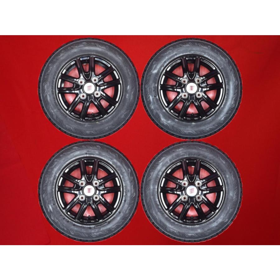 マッド タイヤ付 ザイン SS 3.5J 12インチ PCD100 4穴 +45 ハブ67 