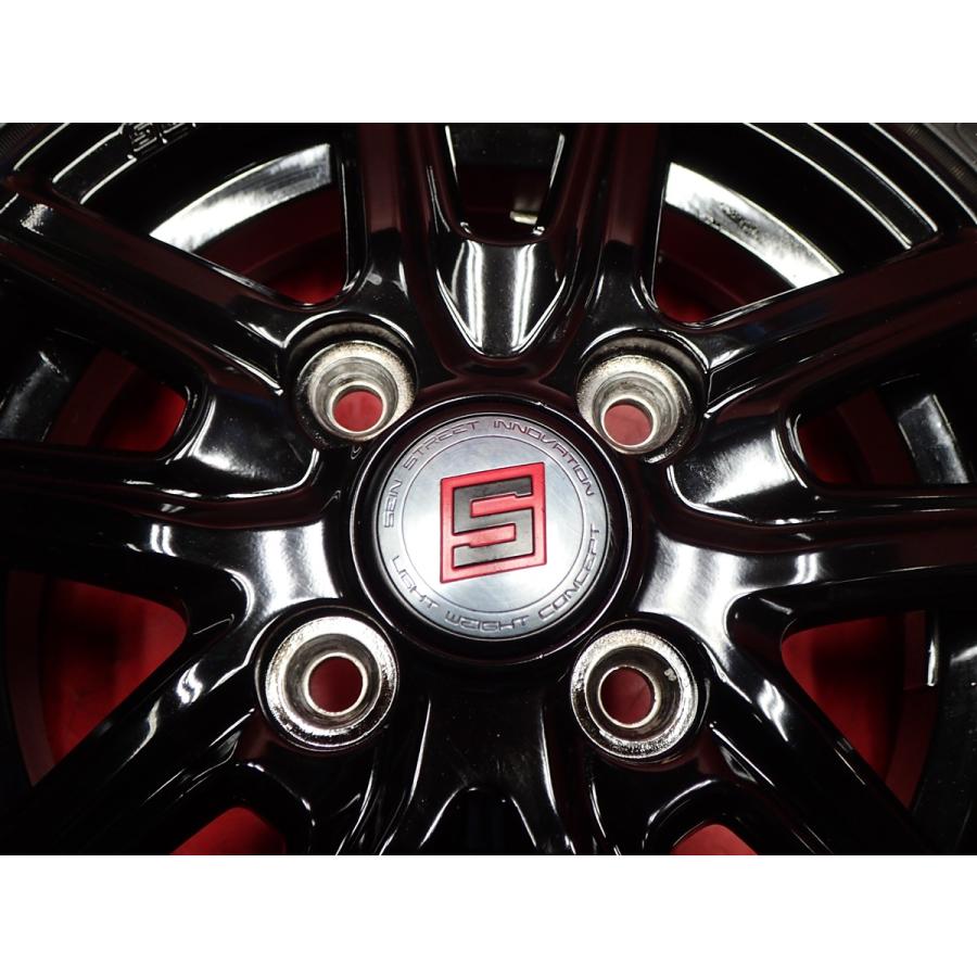 マッド タイヤ付 ザイン SS 3.5J 12インチ PCD100 4穴 +45 ハブ67 