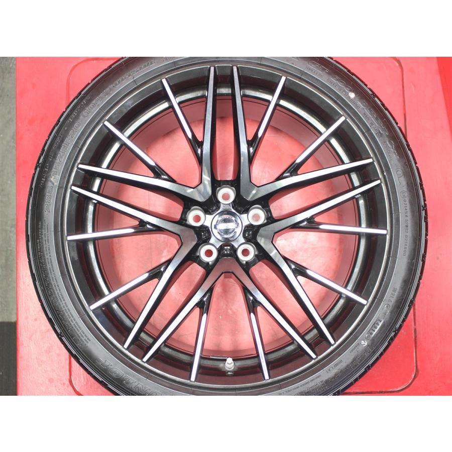 GT-R R35 純正 9.5/10.5J 20インチ PCD114.3 5穴 +45/+25 ハブ66