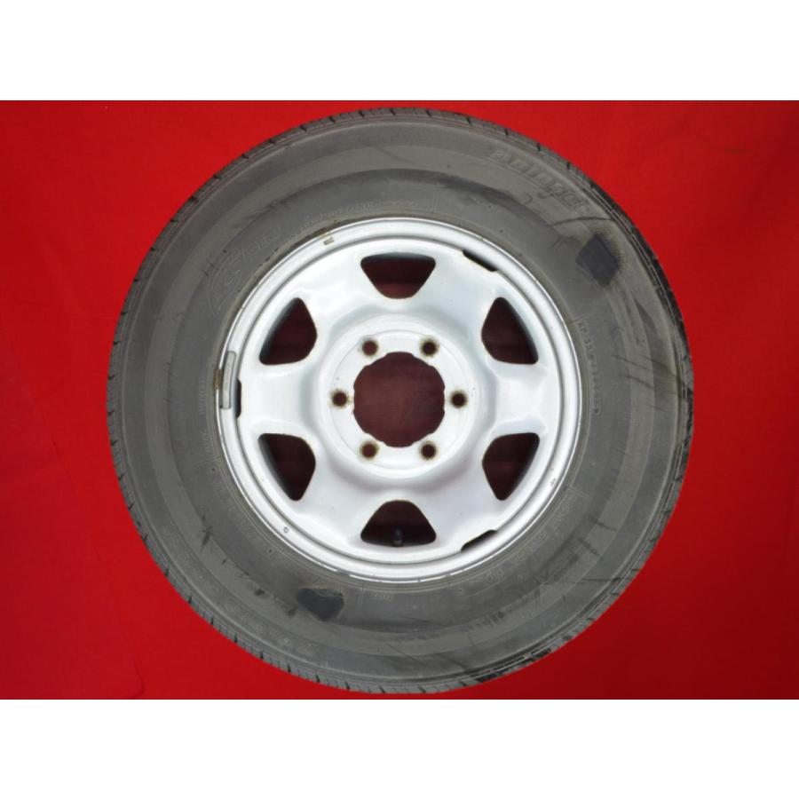 激安 単品1本】トヨタ 純正 スチール 鉄ホイール [6J +30 PCD139.7