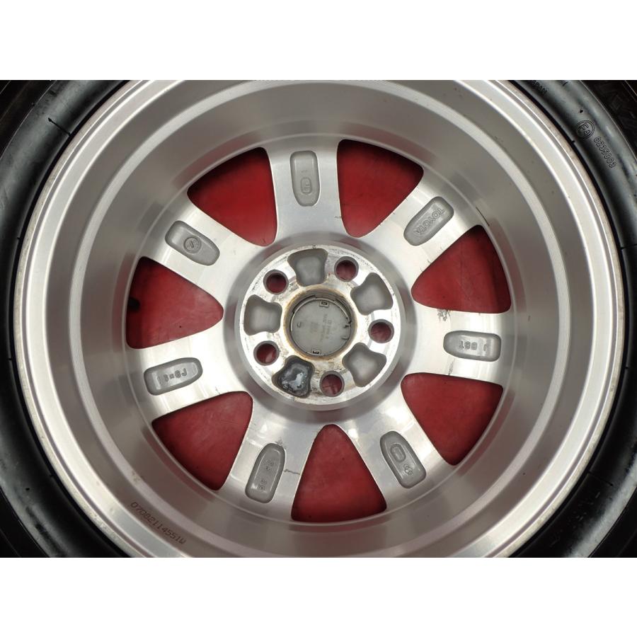 タイヤ付 4本 ヴォクシー/ノア 70/75W 純正 6J 16インチ PCD114.3 5穴