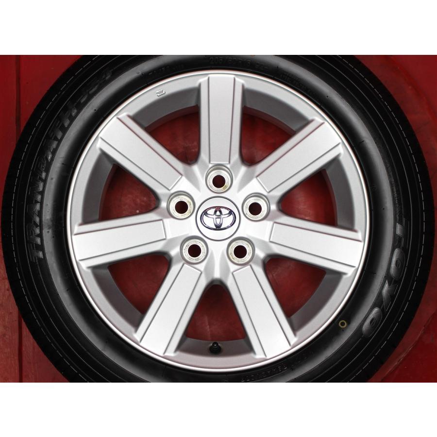 タイヤ付 4本 ヴォクシー/ノア 70/75W 純正 6J 16インチ PCD114.3 5穴