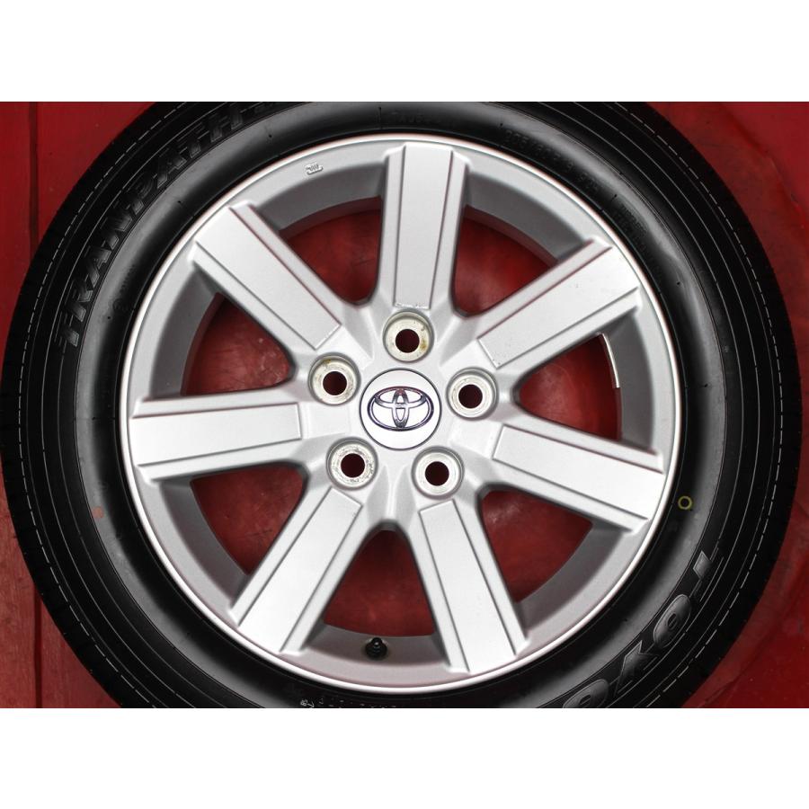 タイヤ付 4本 ヴォクシー/ノア 70/75W 純正 6J 16インチ PCD114.3 5穴